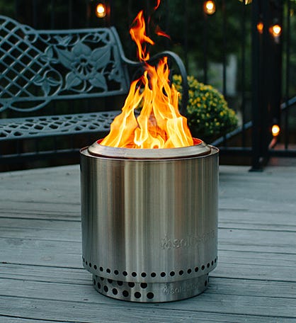 Ranger Stainless Steel Fire Pit And Stand